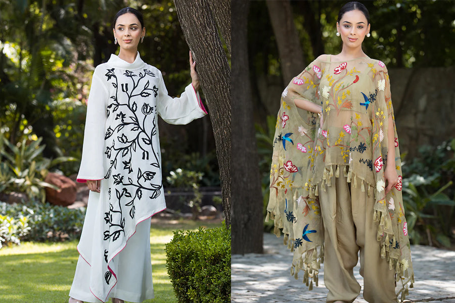 Minimalist Kashmiri Fashion: Embracing Simplicity and Serenity