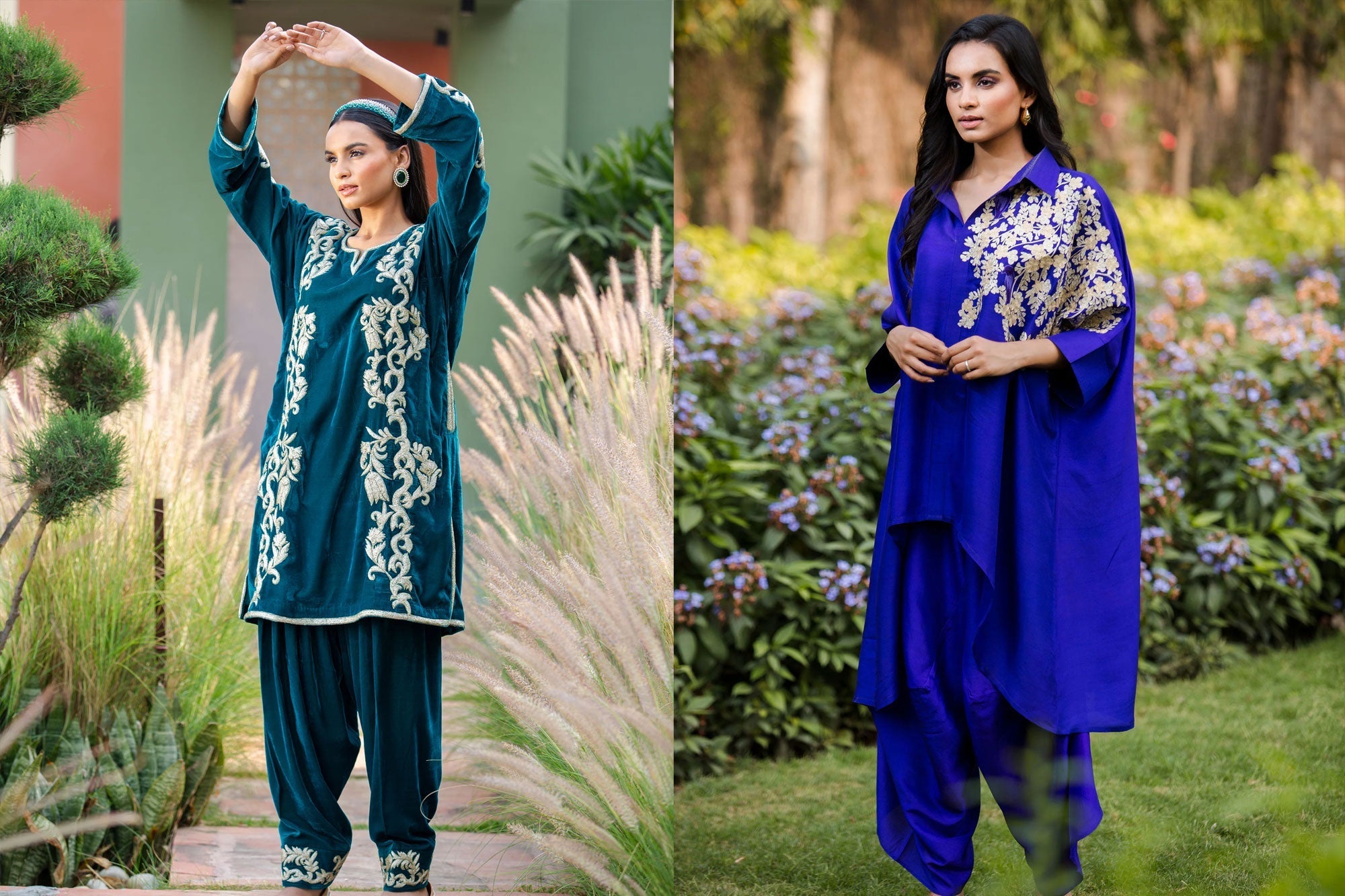 Jewel Tones vs. Pastels: Choosing Kashmiri Outfit Colours for Your Skin Tone