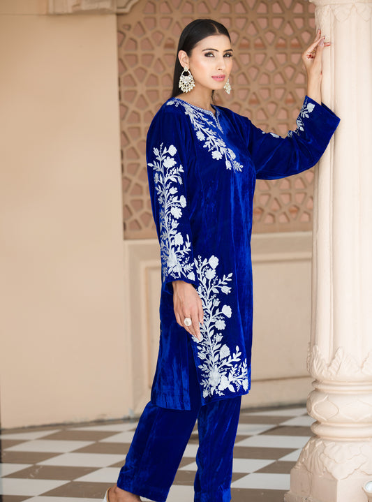 Indigo Illusion Blue Velvet phiran