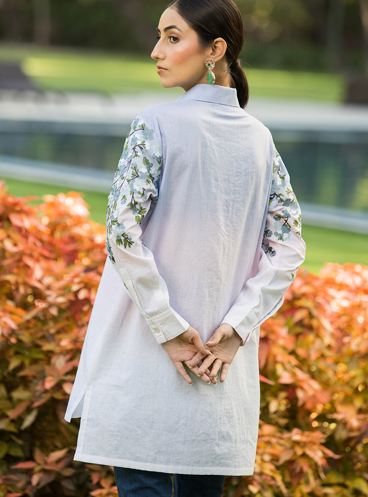Opal Blossom Shirt Dress Women