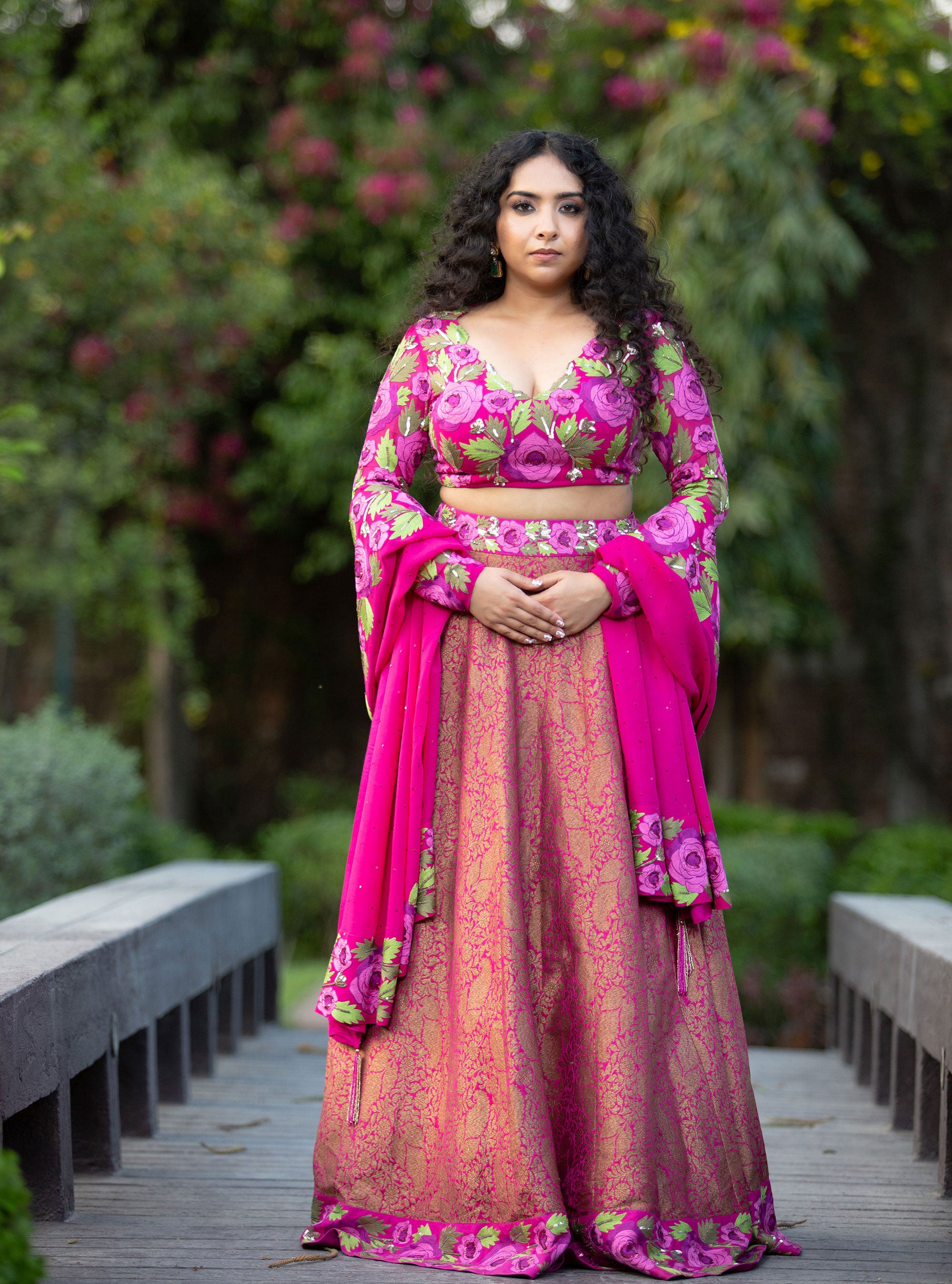 Rani Reverie Pink Lehenga
