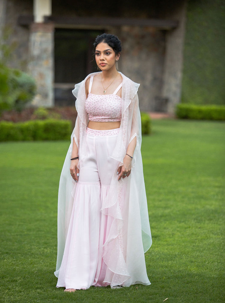 Twilight Tryst Sharara and Cape