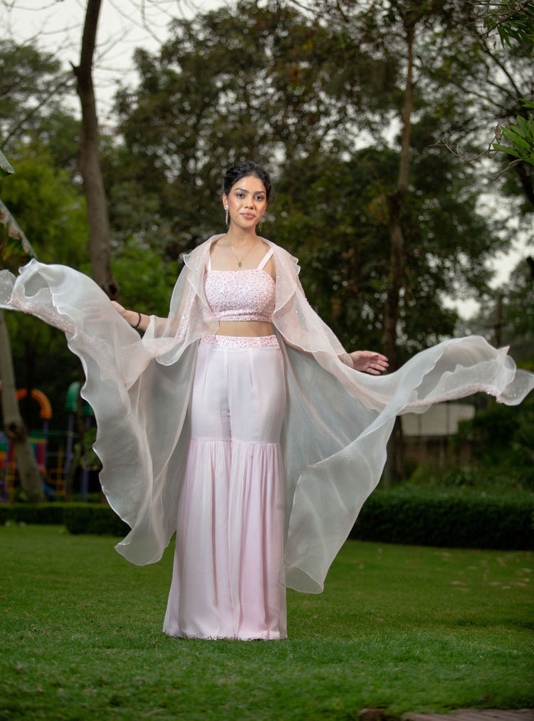 Twilight Tryst Sharara and Cape