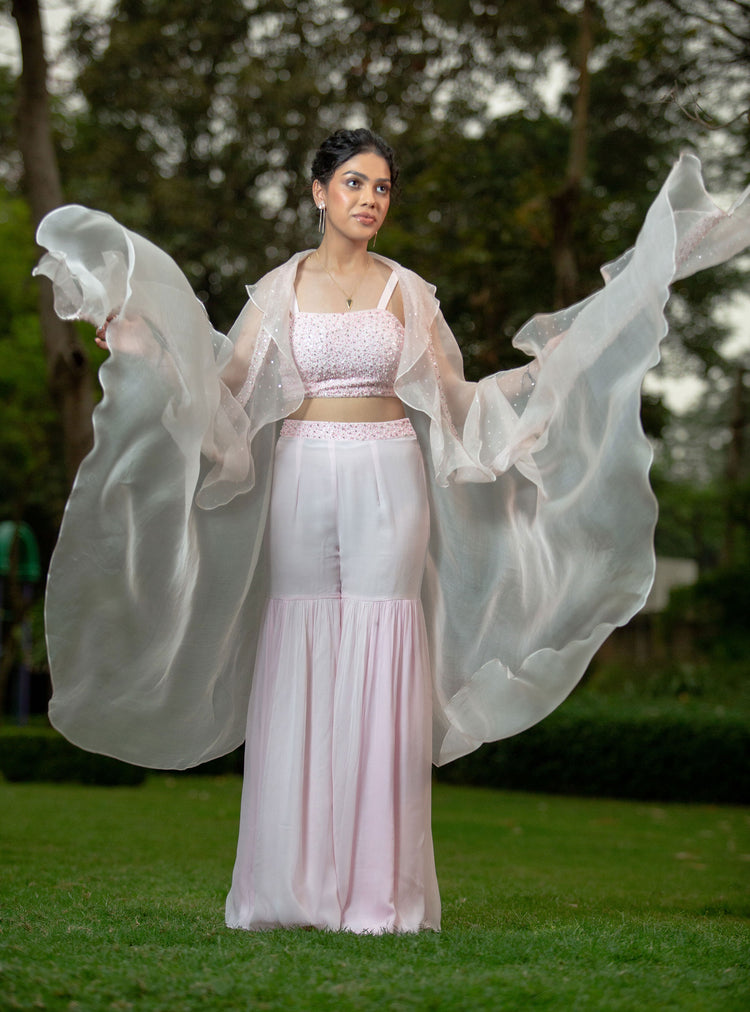 Twilight Tryst Sharara and Cape